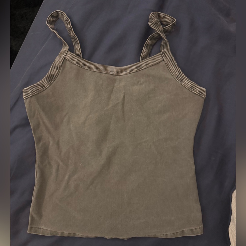 ALO Yoga Cool Grey Wash tank
